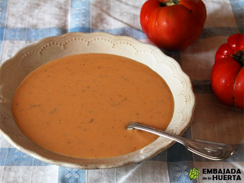 Sopa griega de tomate y yogurt Receta