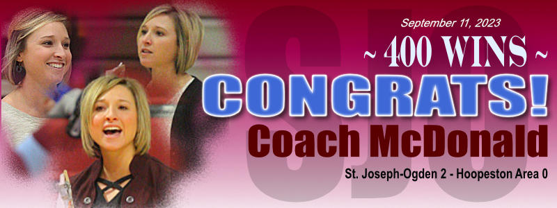 Congrats Coach McDonald