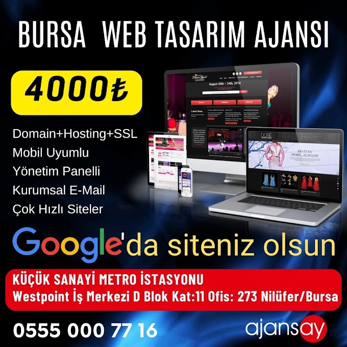 Bursa Profesyonel Web Tasarım