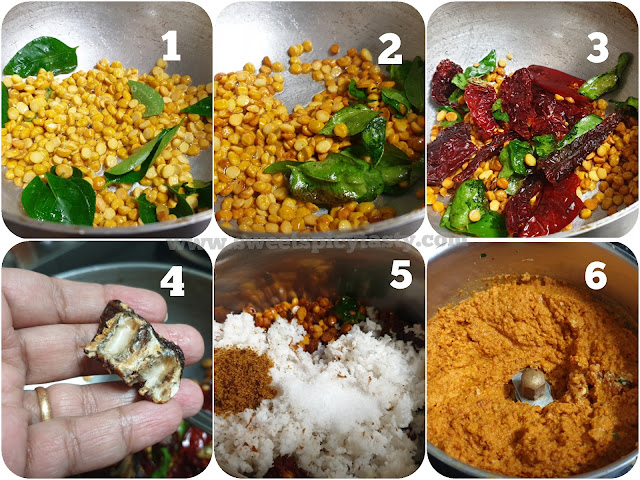 Kadalai Paruppu thogayal is an exotic recipe from Tamil Nadu. A dip made by roasting and grindimg the lentils ,spices to serve as an accompaniment. Kadalai Parippu thogayal, split chick peas dip , how to make thohayal at home , paruppu thohayal, paruppu thuvayal , kadala paruppu thogayal