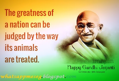 Happy Gandhi Jayanthi