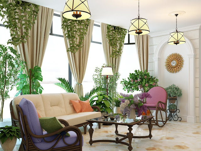 living room decor ideas with plants