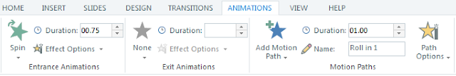 Animation menu