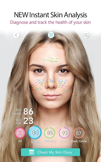 برنامج لتعديل الصور والميكب YouCam Makeup - Selfie Camera & Magic Makeover للاندرويد