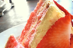 Strawberry Lemonade Layer Cake