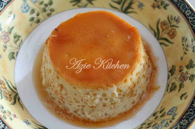 Puding Karamel Azie Kitchen - Azie Kitchen