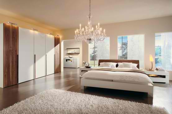 Warm Bedroom Decorating Ideas Design by Huelsta