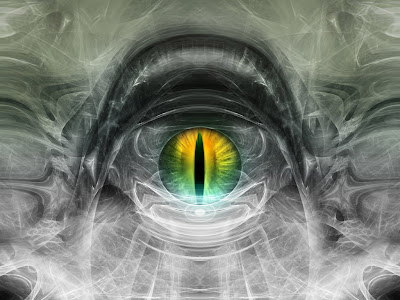 Green Eye Abstract Computer Wallpaper