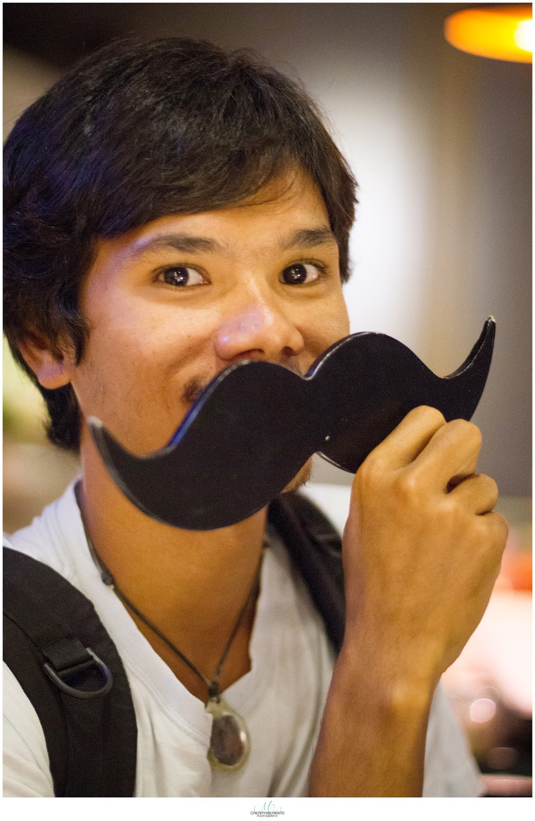 Giant Moustache, Moustache Houze, Georgetown, Penang, Malaysia, popular cafe