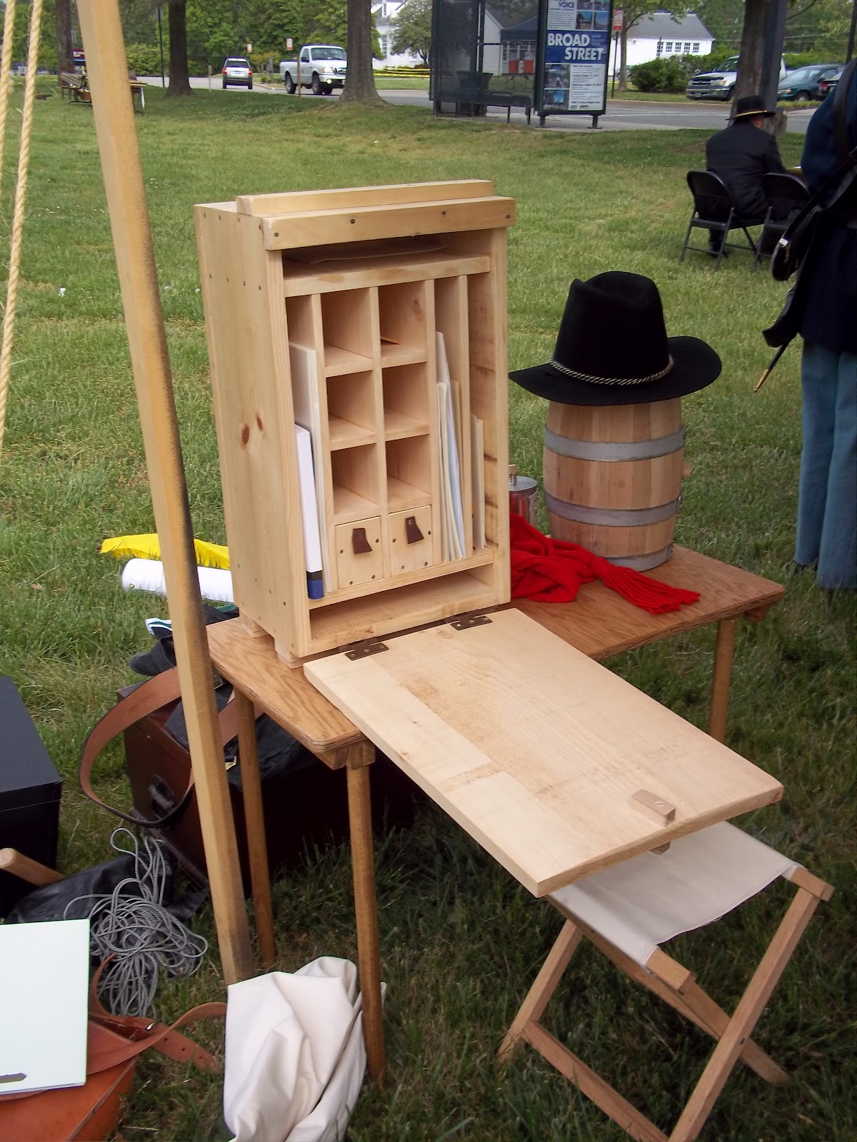 civil war officers field desk