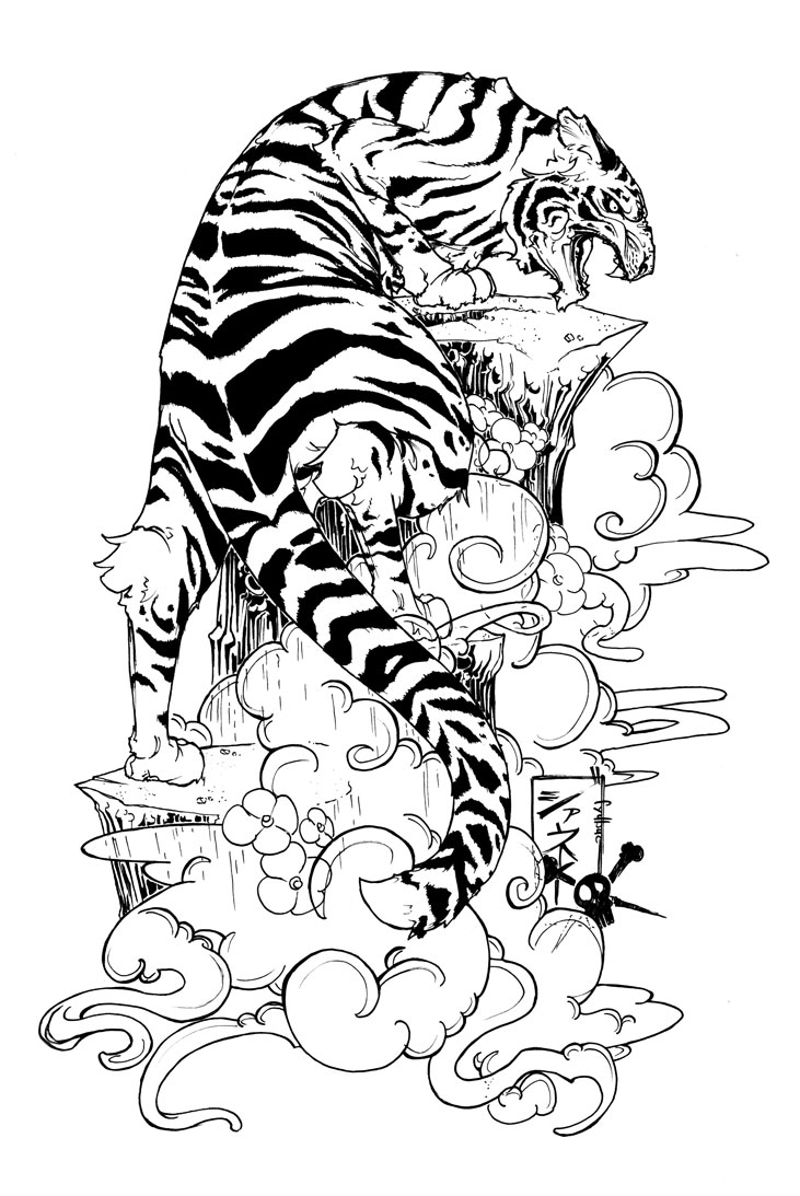 tiger tattoos designs