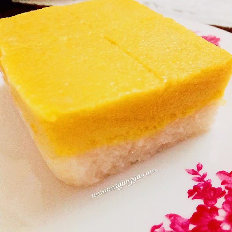 Kuih seri muka durian  yang sedap 