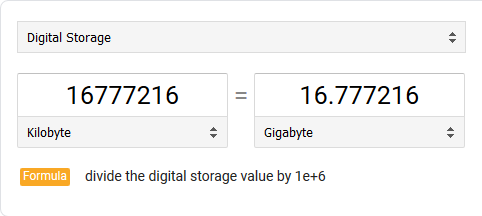 batas maksimum dari kapasitas RAM dalam satuan kilobyte