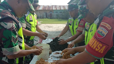 Koramil 09/Lgm "Menyatu Dengan Alam" Galakkan Seed Ball atau Bola Benih