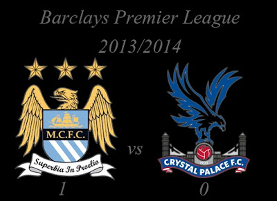 Manchester City vs Crystal Palace Barclays Premier League 2013