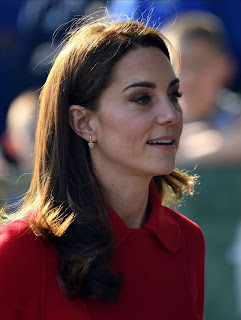 Kate Middleton at National Football Stadium in Belfast