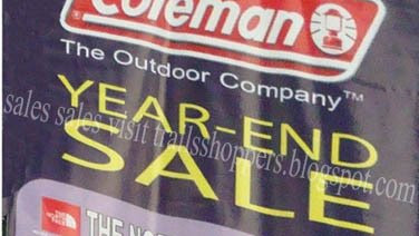 coleman year end sale