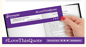 book depository quotemarks