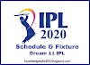 IPL 2020 Schedule - IPL Time Table, Match Timings, Fixtures, Venues And Teams
