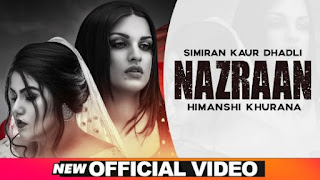 Nazraan Lyrics Simiran Kaur Dhadli ft Himanshi Khurana