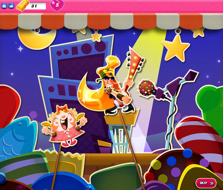 Candy Crush Saga level 2526-2540