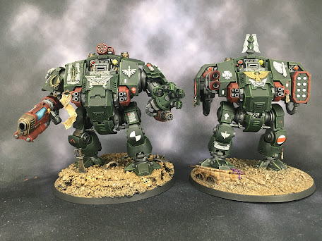 Dark Angels Dreadnoughts