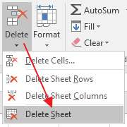 Menu Delete Sheet Excel Menu Delete Sheet Excel
