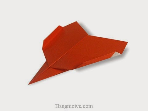 Cách gấp, xếp B-2 Spirit bằng giấy origami - Video hướng dẫn xếp hình máy bay - How to fold a paper airplane 9