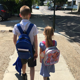 Anthony's last day at a mainstream primary school.