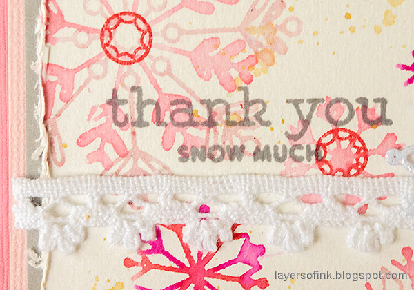 Layers of ink - Snowflake Builder Card Tutorial by Anna-Karin Evaldsson.