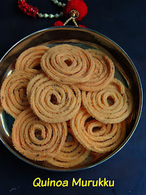 Quinoa Murukku, Quinoa Spicy Murukku