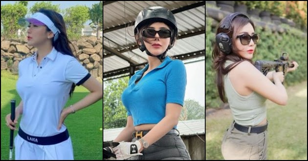 8 Potret Ucie Sucita Pamer Kebolehan Berkuda dan Menembak, Gayanya Hot Banget!