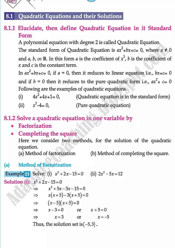 quadratic-equations-mathematics-class-9th-text-book