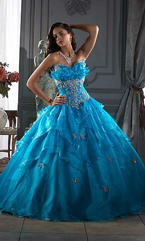 Blue Bridal Dresses 8