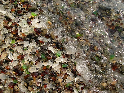 Berkunjung ke pantai KACA di California