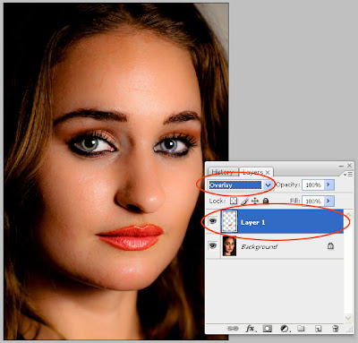 Adding Lip Gloss To a Photograph Using Photoshop