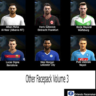 PES 2013 Other Facepack Volume 3 By Orlando