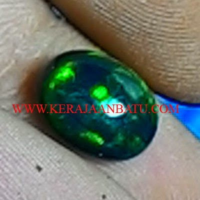 NATURAL BLACK OPAL KALIMAYA KEMBANG JARONG KODE KB43