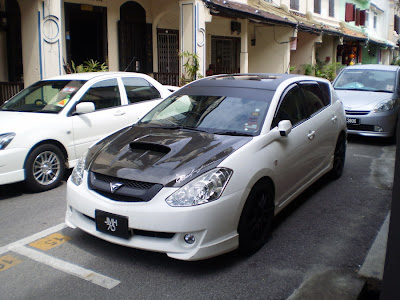 modified Toyota Caldina