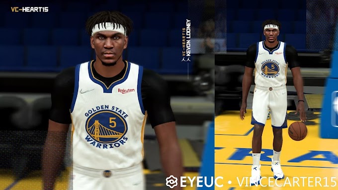 Kevon Looney Cyberface by VCHEART15 | NBA 2K22