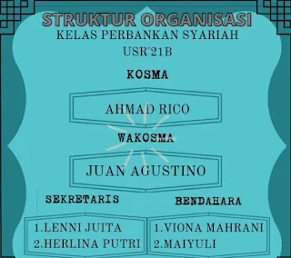 Contoh Struktur pengurus organisasi