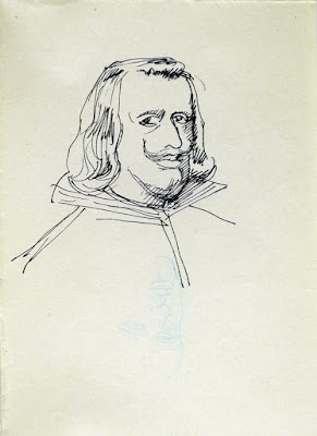 dibujo velázquez de josé maría mezquita pintor