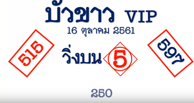 Thai Lottery 3up Lucky Tips For 16-01-2019