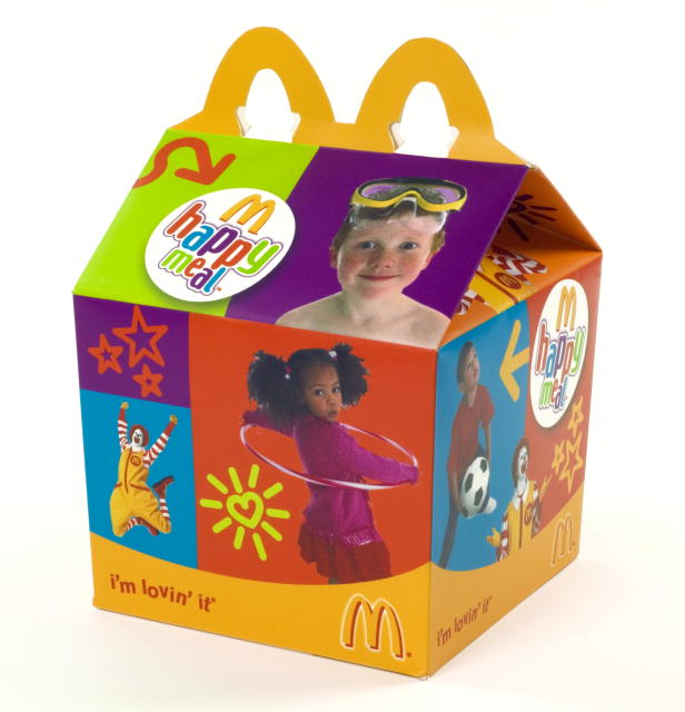to promote Happy Meals.