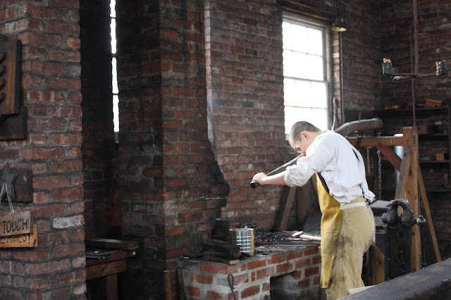 Blacksmith at Allaire 