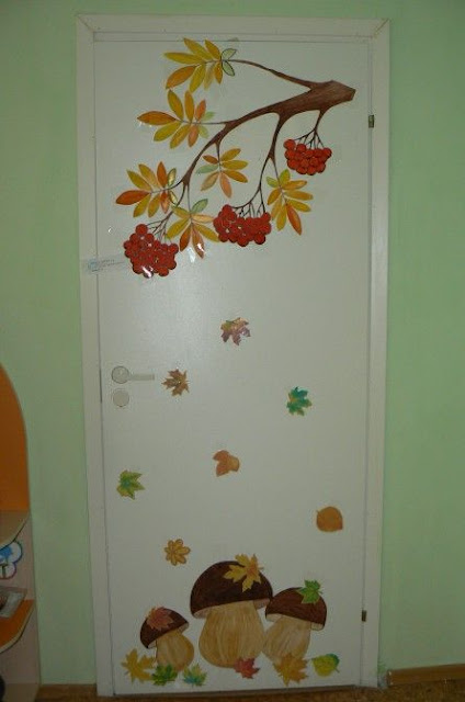 Fensterdeko Herbst Grundschule