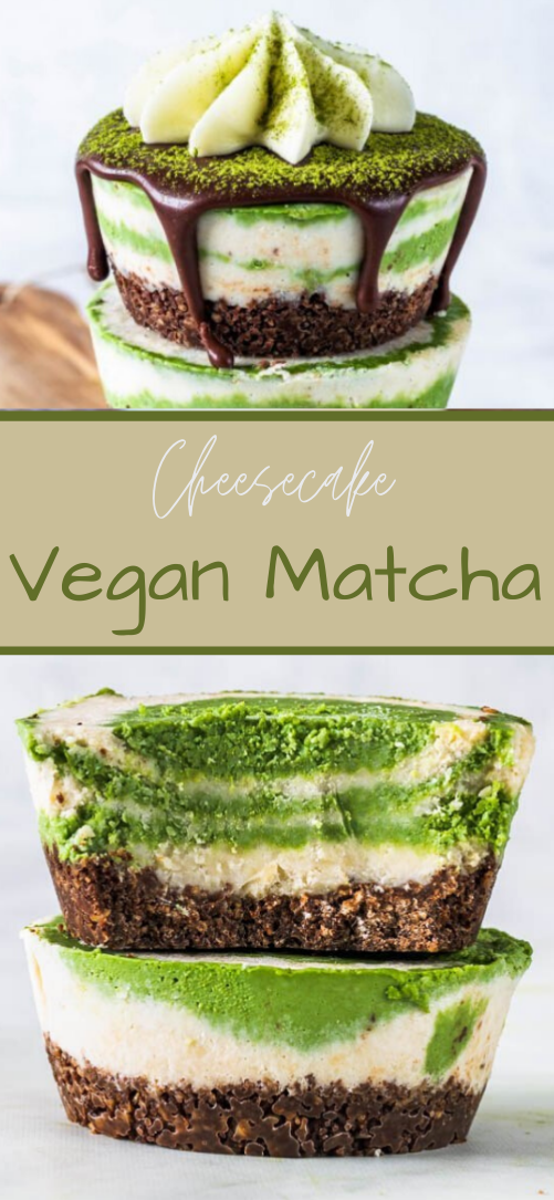 VEGAN MATCHA CHEESECAKE #desserts #cakes #cheesecake #vegan #bars