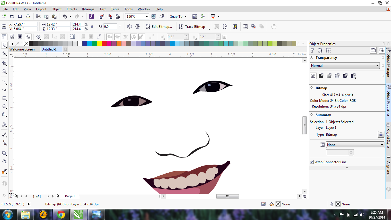 Cara Membuat Foto Menjadi Kartun Dengan CorelDRAW X4 X5 X6 X7 X8