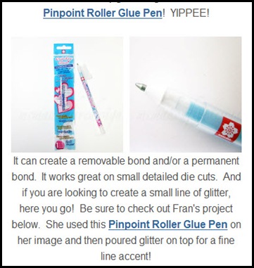 Pinpoint Roller glue Pen