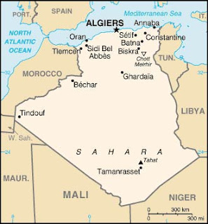 Algeria map